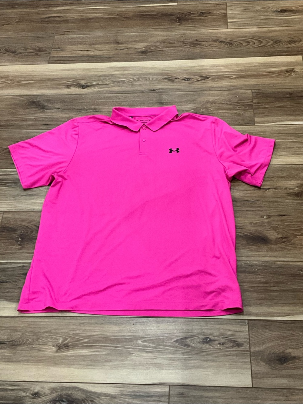 Under Armour Men's Pink Performance Polo